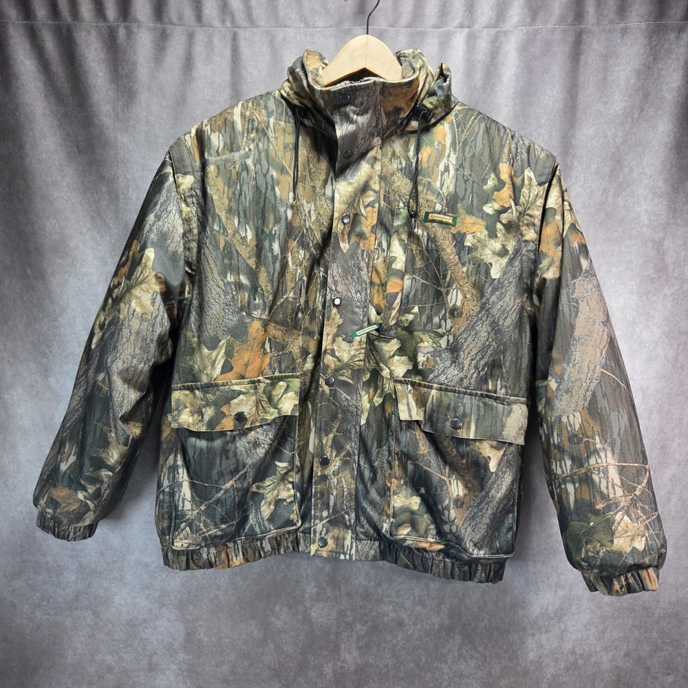 Remington XL Mossy Oak Break Up Camo Waterproof Hunting Jacket 3-in-1